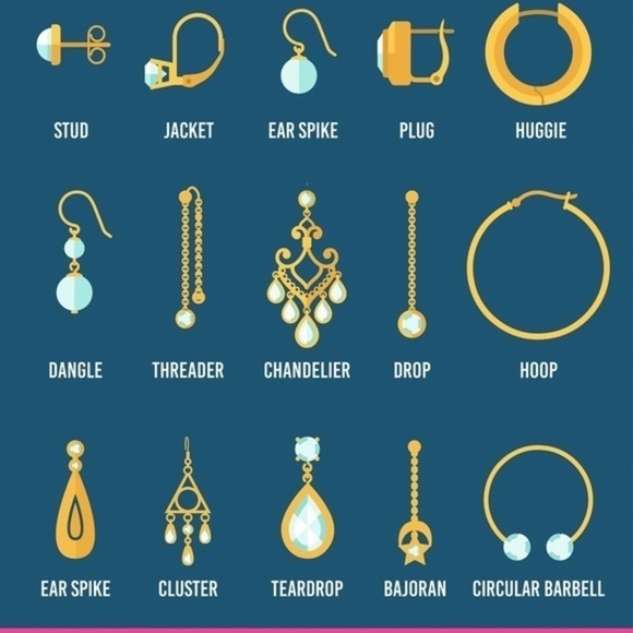 - - 18K GP Snack Earrings - Picture 4 of 4